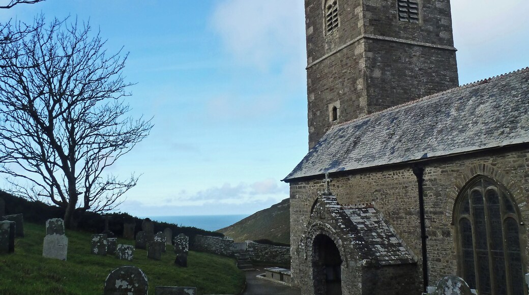 CHURCH OF ST MORWENNA AND ST JOHN THE BAPTIST Wikidata has entry Q5117641 with data related to this building.