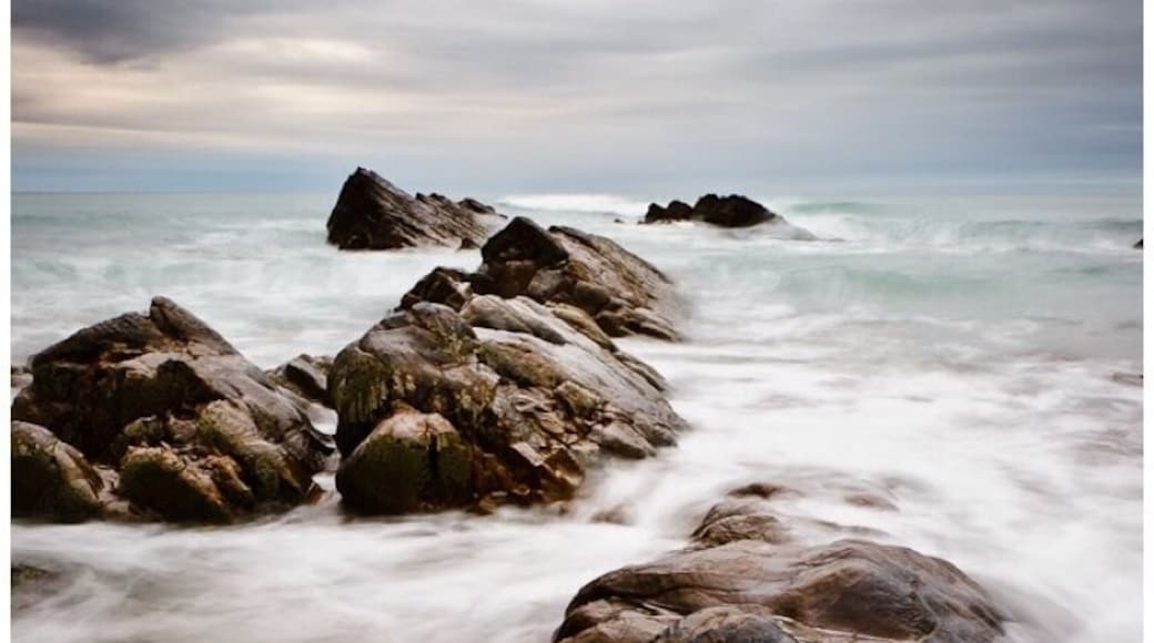 Widemouth bay in Cornwall, Uk is a lovely beach for swimming, surfing and photography ;-)