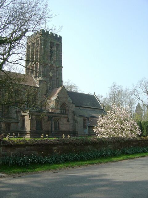 The Church of the Holy Angels, Hoar Cross This improbably large church for a small rural village was the gift of the owner of the adjacent Hoar Cross Hall. http://www.openchurchestrust.org.uk/Churches/HoarCross.htm