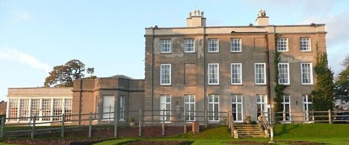 The south side of Wychnor Hall