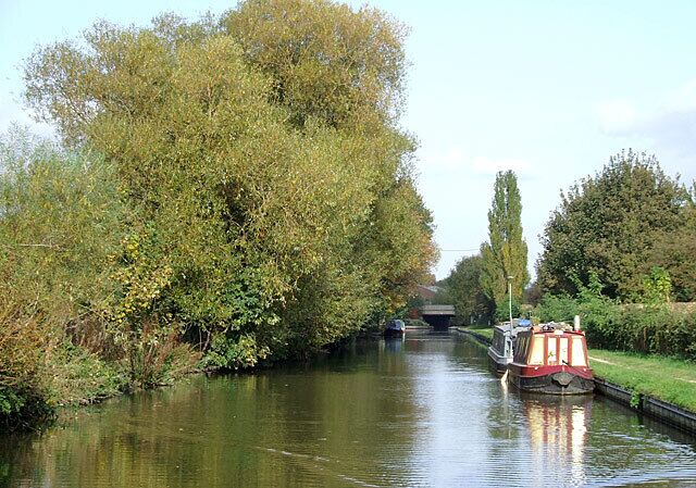 Trent and Mersey Canal approaching Horninglow, Staffordshire Although the canal took eleven years to build, and opened fully in 1777, the section through Burton-upon-Trent was ready and working by 1770. The National Cycle Network Route No 54 runs along the towpath here,(Stourport to Derby via Kidderminster, Dudley, and Lichfield and Burton).