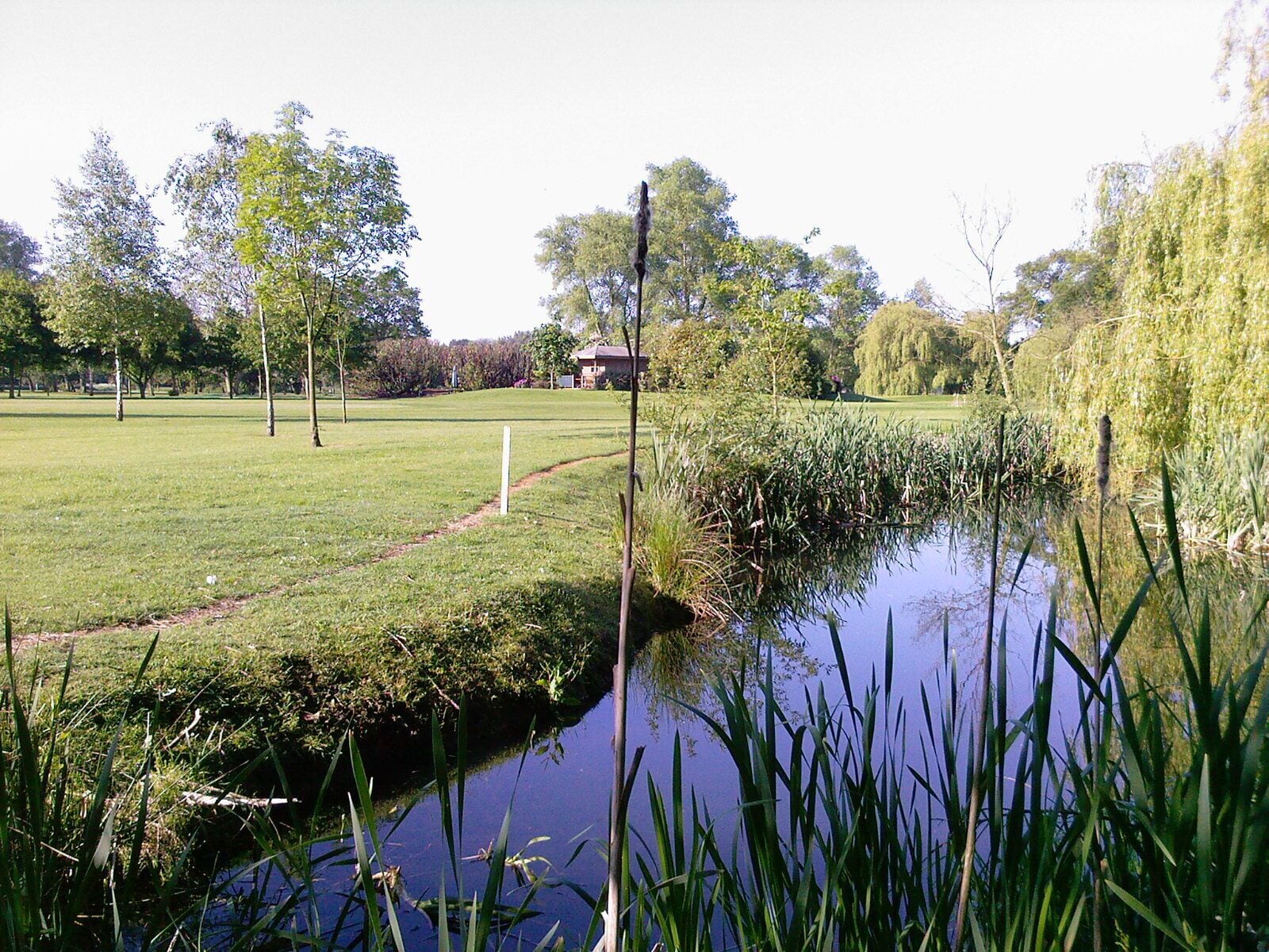 Branston Golf & Country Club, looking towards the halfway house.