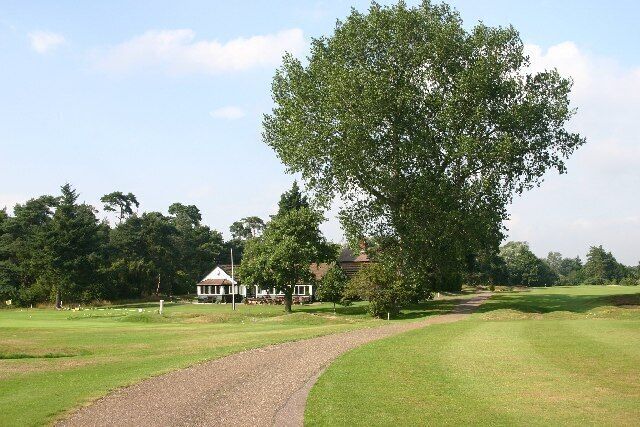 Flempton Golf Clubhouse. The clubhouse for a popular 9-hole course north of Bury St Edmunds.