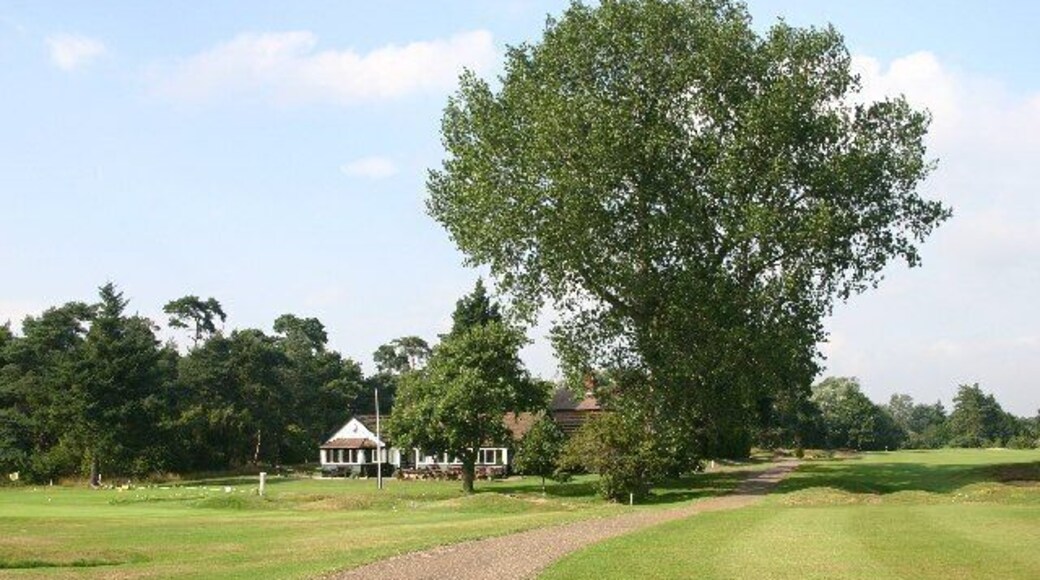 Flempton Golf Clubhouse. The clubhouse for a popular 9-hole course north of Bury St Edmunds.