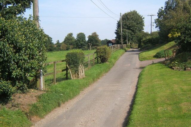 Old Rectory Lane, Shimpling Near the start of the dead end lane to Shimplingthorne.