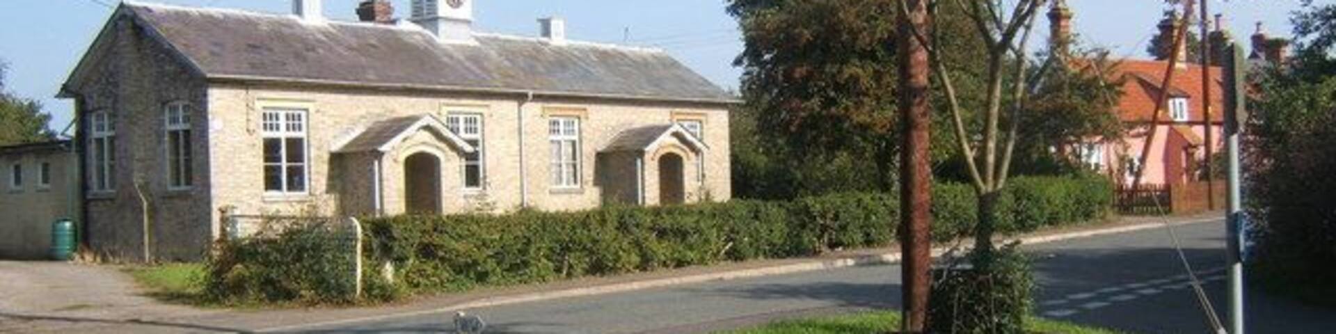 Village scene, Shimpling Street