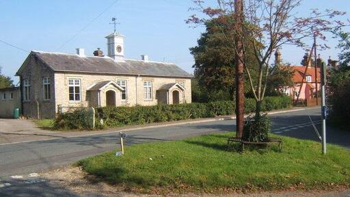Village scene, Shimpling Street