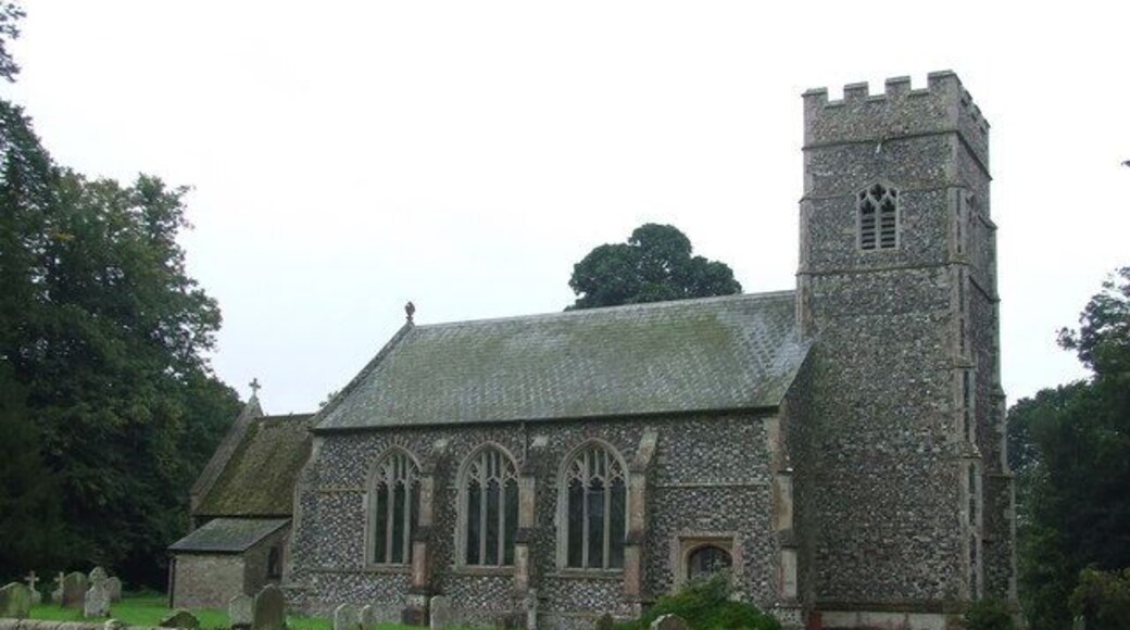 St Andrew Tostock The church of St Andrew, Tostock Suffolk for more info see http://www.suffolkchurches.co.uk/tostock.htm