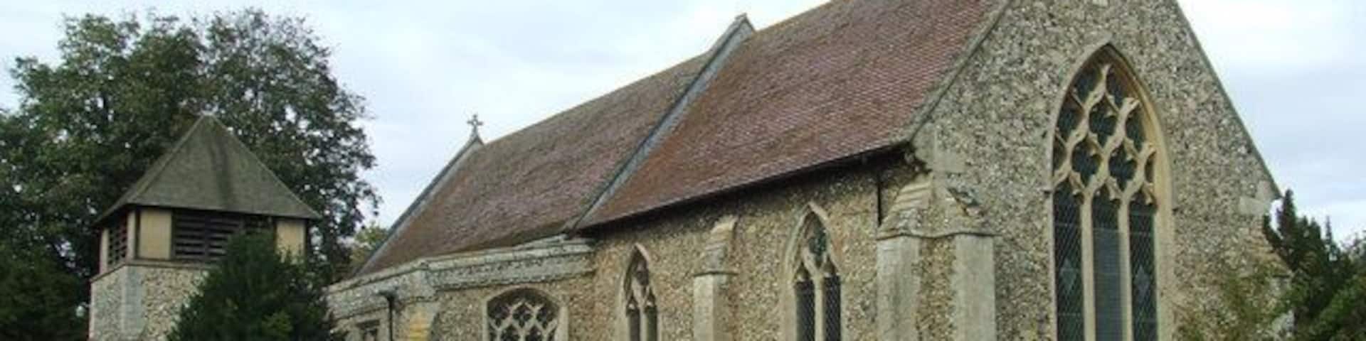 All Saints' parish church, Stanton, Suffolk, seen from the southeast