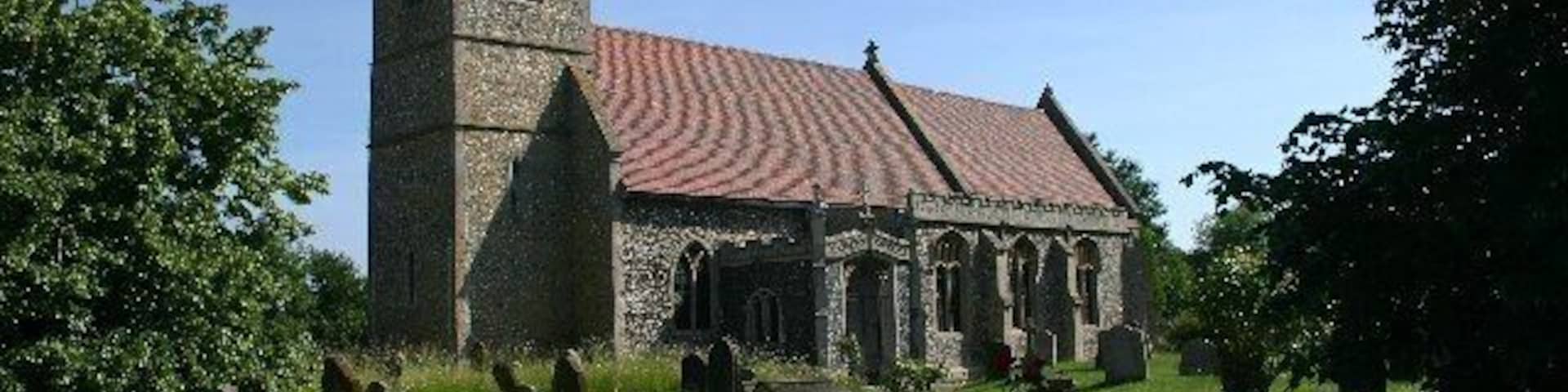 Fornham All Saints Church. Just north of Bury St Edmunds, this church is much older than it looks.