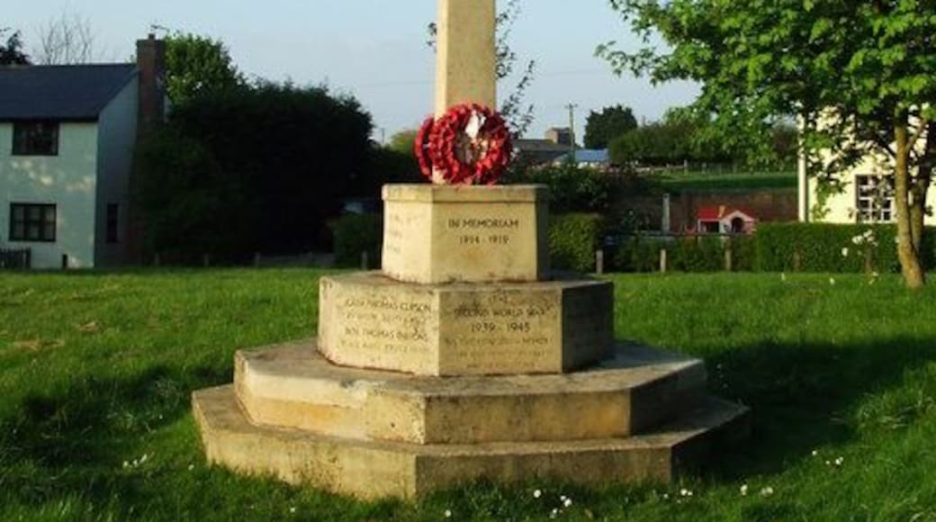 War Memorial War memorial Risby, Suffolk.