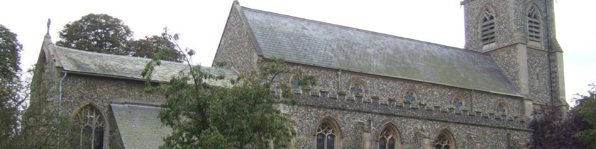 St Peter's church Thurston Suffolk