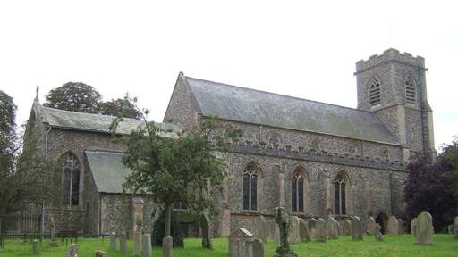 St Peter's church Thurston Suffolk