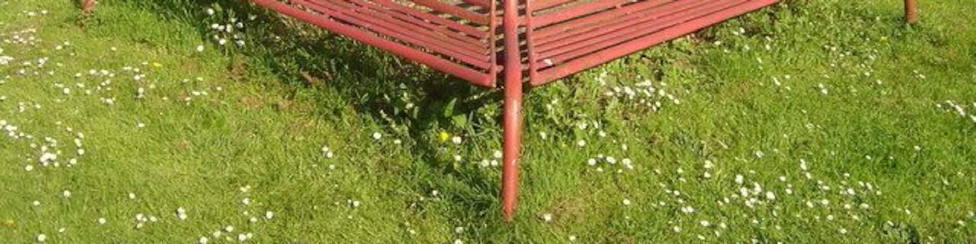 Redundant Water Pump The old water pump on Beyton Green now forms an interesting centre piece to a set of benches.