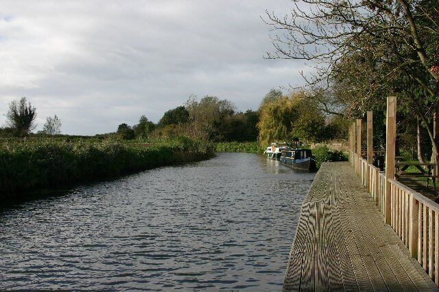 Judes Ferry The River Lark is navigable here, just south of West Row. A road bridge crosses the river, but in olden days there used to be a ferry, as the name implies. The terrace belongs to the nearby public house, also called Judes Ferry.