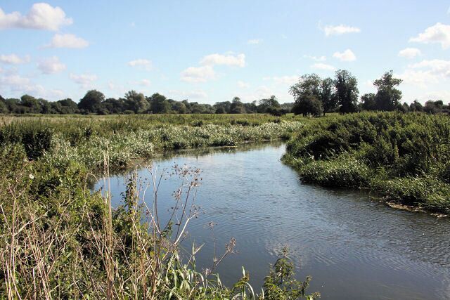 River Lark near Wamil Hall Looking upstream along this once-navigable river.