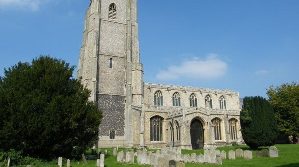 St Mary's parish church, Mildenhall, Suffolk, England
