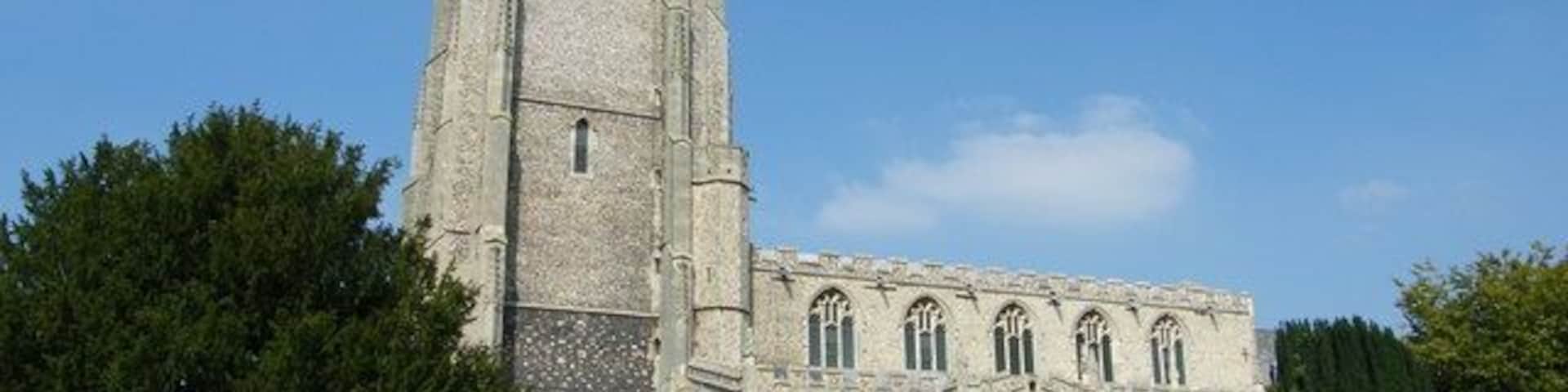 St Mary's parish church, Mildenhall, Suffolk, England