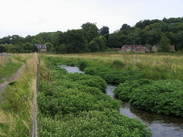 Chess Valley walk Chess Valley walk by River Chess near Mill Farm