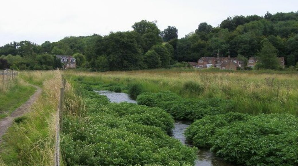 Chess Valley walk Chess Valley walk by River Chess near Mill Farm