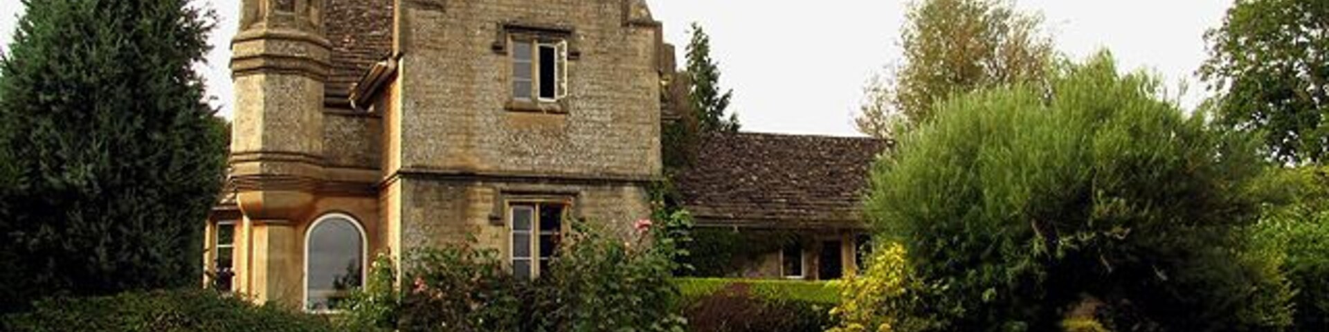 Residence Grittleton. A house in keeping with style of the school gatehouse and the school itself.