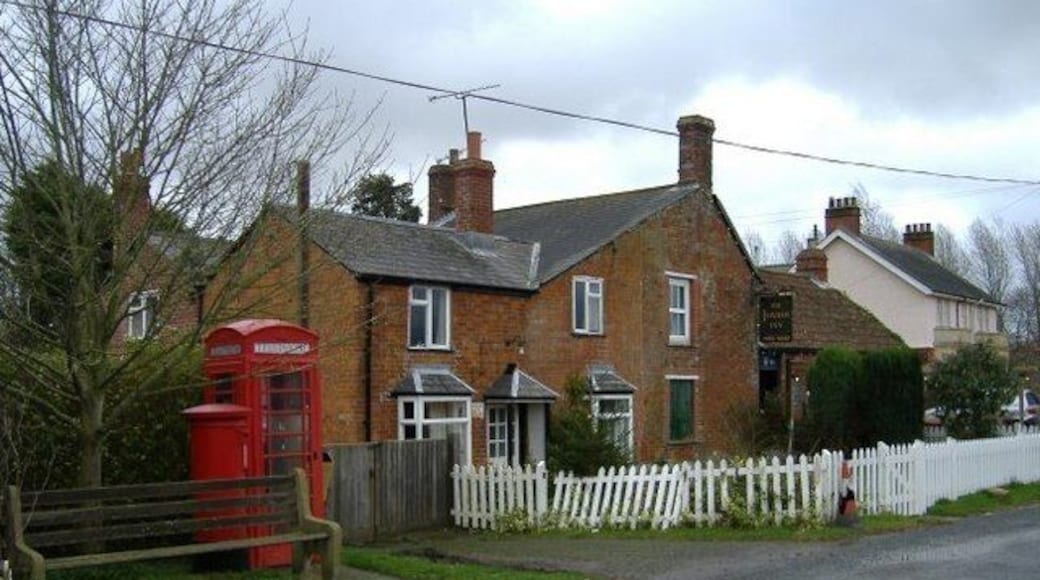 The commercial centre of Foxham Post office, public house, public seating, telephone box, letter box and free parking.