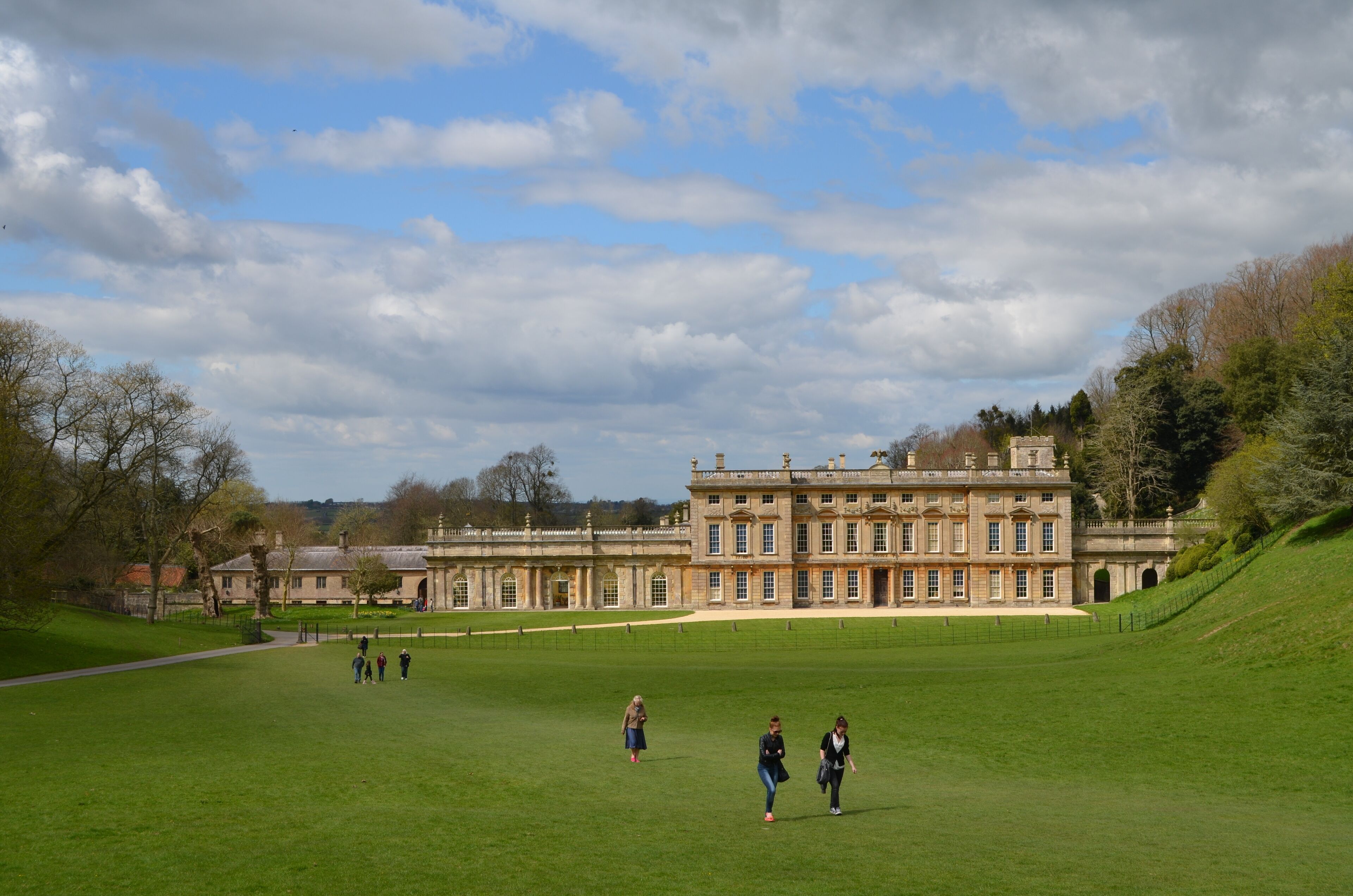 Dyrham Park - Front View with Stragglers