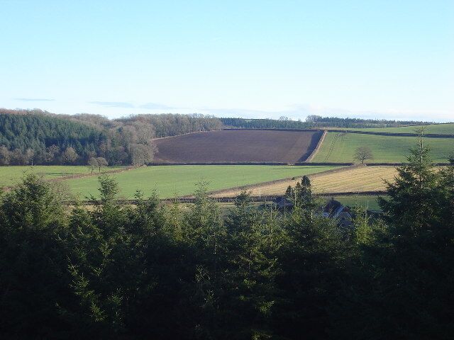 Ford Farm. from the Motte and Bailey