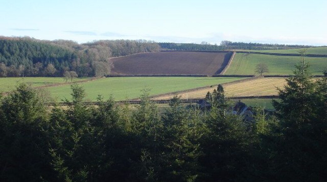 Ford Farm. from the Motte and Bailey