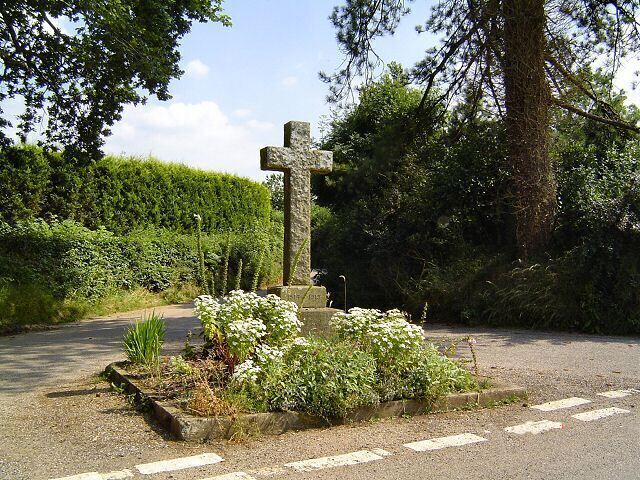Four Lanes memorial - mid Devon. The First World War memorial at 4 lanes, Eggesford.