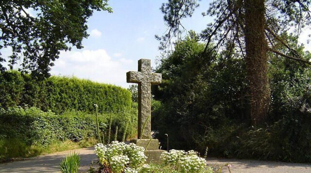 Four Lanes memorial - mid Devon. The First World War memorial at 4 lanes, Eggesford.