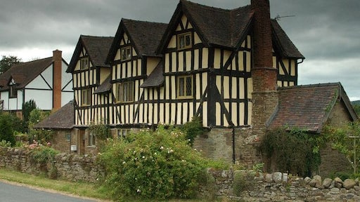 Rushbury: could it be the Manor House, I don't know.