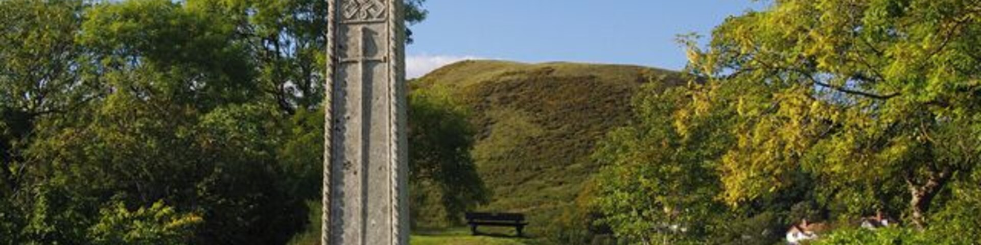 Photograph of the War Memorial in Church Stretton, Shropshire, England