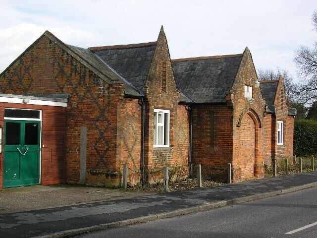 National School, Tendring. in The Street. Built in 1842. Now the village hall.