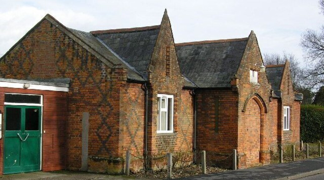 National School, Tendring. in The Street. Built in 1842. Now the village hall.