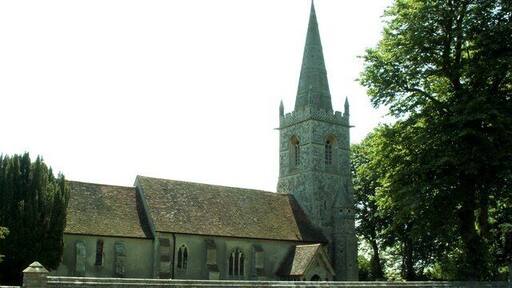 St. Edmund King & Martyr church, Tendring, Essex. Apart from the tower, which was built in 1876, the church dates from the 13th century. The most interesting feature of this church is the hammerbeam roof.