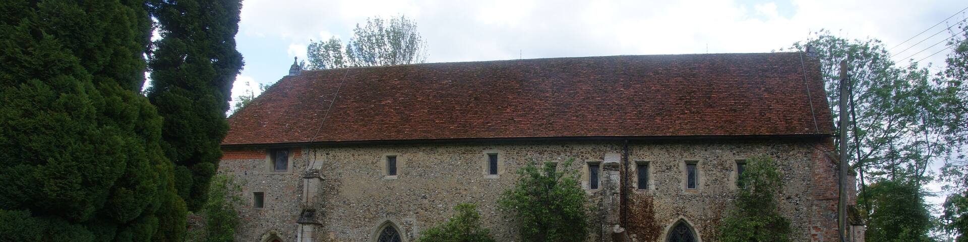 The new priory church at Clare Priory