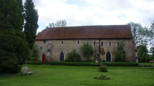 The new priory church at Clare Priory