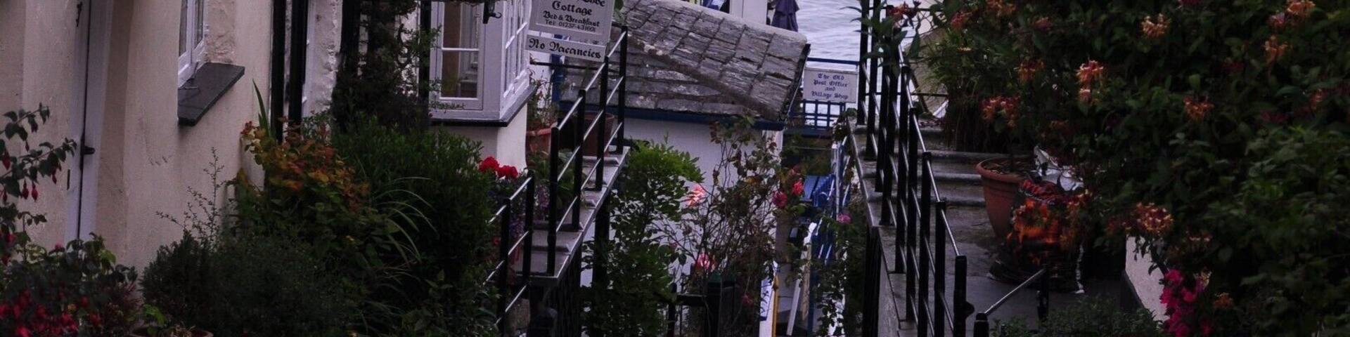 The light was bad but Clovelly still looked gorgeous. Good shoes (or a donkey) required for the steep cobbled street.