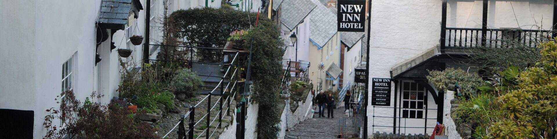 Clovelly is a small village in the Torridge district of Devon, England. It has a harbour and is a tourist attraction notable for its steep pedestrianised cobbled main street, donkeys and views over the Bristol Channel.
#OnTheRoad
