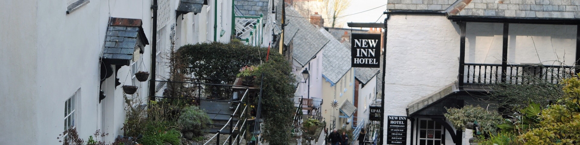 Clovelly is a small village in the Torridge district of Devon, England. It has a harbour and is a tourist attraction notable for its steep pedestrianised cobbled main street, donkeys and views over the Bristol Channel.
#OnTheRoad