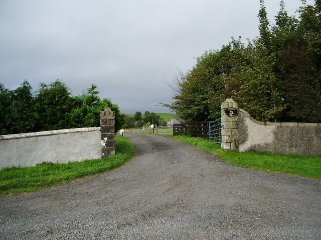The road to Shatton Hall