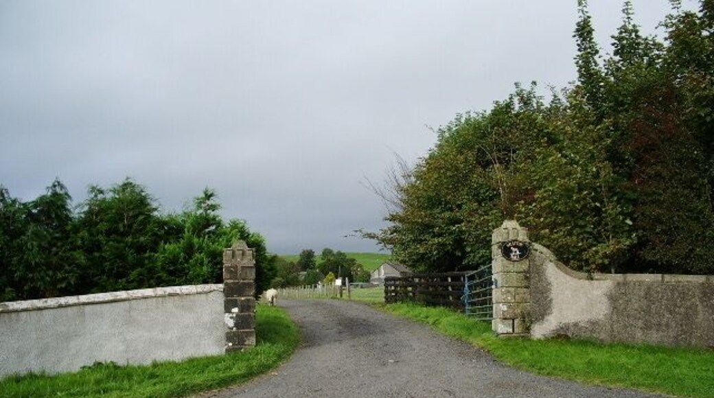 The road to Shatton Hall