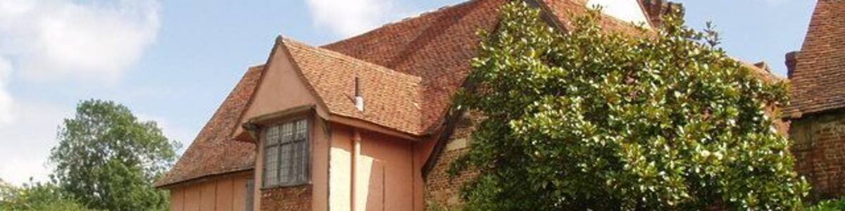 House at the end of Coggeshall Abbey