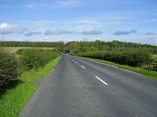 Road from Halton Shield to Matfen