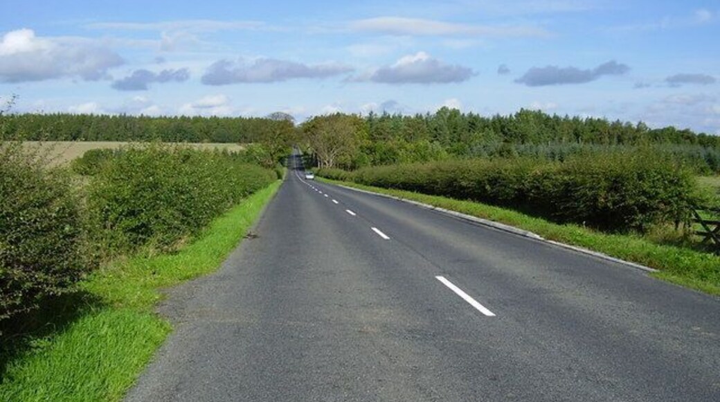 Road from Halton Shield to Matfen