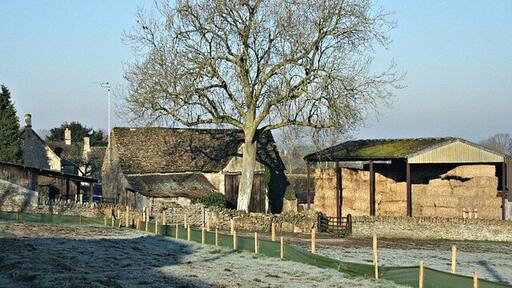 Lanes End Farm, Gastard The last building on the north side of the lane when leaving Gastard.