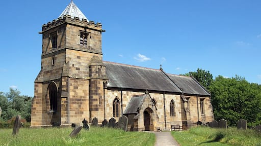 A late 19th century local church - solid, stocky, small and warm!