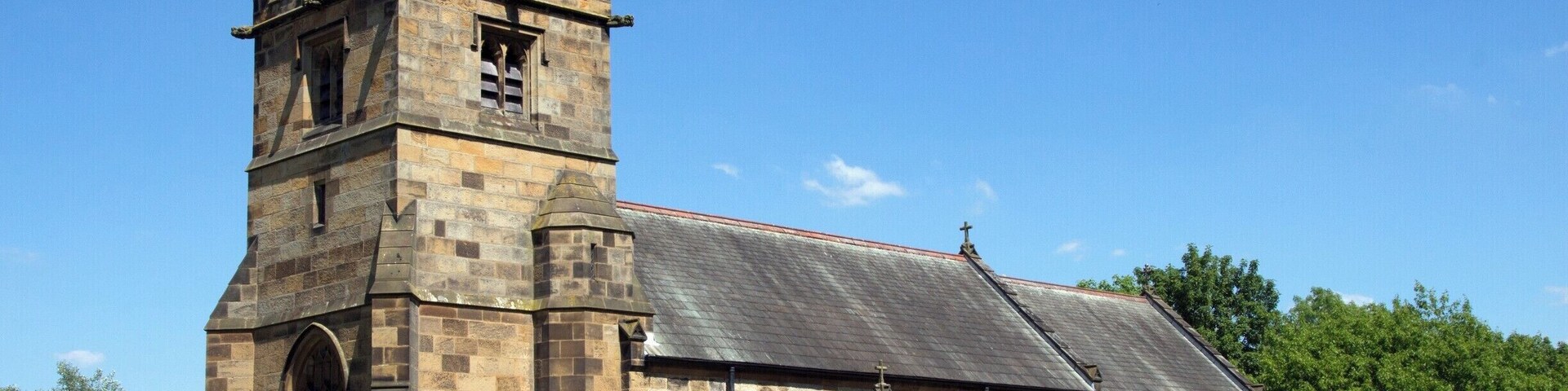 A late 19th century local church - solid, stocky, small and warm!