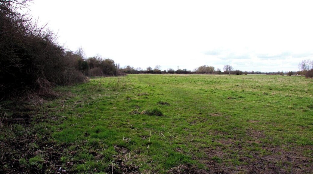 The Thames Path crosses a field